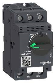 Автоматический выключатель с магнитным расцепителем 3P, 4A - 4A, 1,5kW, GV2L08 Schneider Electric