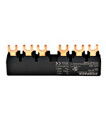 3 phase Busbar for 2xBE5, 45mm fork type UL certified BE590004A Schrack Technik main