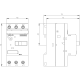 Circuit breaker, S00, motor protection, Class 10, A-release 1.8-2.5 A, short-..., 3RV1011-1CA10, Siemens alt_view_3