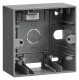 One gang wall mounting housing, anthracite, EV115306 Schrack Technik main