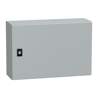 PanelSeT CRN plain door w/o mount.plate. H300xW450xD150 IP66 IK10 RAL7035.. main