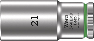 8790 HMB Deep 3/8" socket, 21 x 64 mm, 05004543001 Wera main