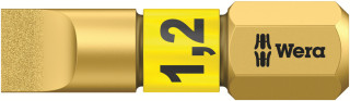 800/1 BDC bits, 1.2 x 6.5 x 25 mm, 05056176001 Wera main