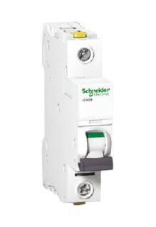 Circuit breaker Acti9 iC60N 1P B 6A MCB, Schneider Electric, A9F73106 main