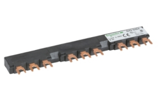 Linergy FT, Comb busbar, 63A, 3 tap-offs, 54mm pitch