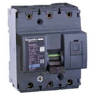 Automātslēdzis Acti9 NG125N MCB 3P C 125A, Schneider Electric, 18644 main