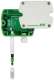 EE160-M8T1A3TP3SBL-10SBH50, Model: RH + T + T passive, Type: Wall mount, Output: 0-10 V, Passive T Sensor: PT1000 DIN A, Filter: Membrane, Output RH: 0...100 %RH, Output T: T [°C], Scale T low: -10 "BL-10SBH50 EE160M8T1A3TP3SBL10 E + E Elektronik alt_view_2
