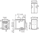 Foto sensors RAY10-AB1GBL, no atstarotāja, 30…150 cm, NO/NC, NPN/PNP, 1093745 SICK alt_view_2