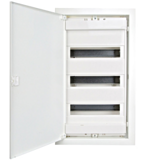Reģipsim Flush mount. enclosure, 3 rows main
