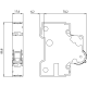 Miniature circuit breaker universal current 220Ā V DC 230/400Ā V AC 10Ā kA, 1-po..., 5SY5101-7, Siemens alt_view_5