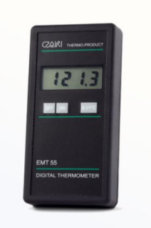 EMT-55 pārnēsājamais termometrs ,PT100,diapazons -100līdz +800*CPrecizitāte +/- 0.1C main