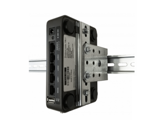 DIN-mounting Bracket for TOSIBOX Lock 100/150 main