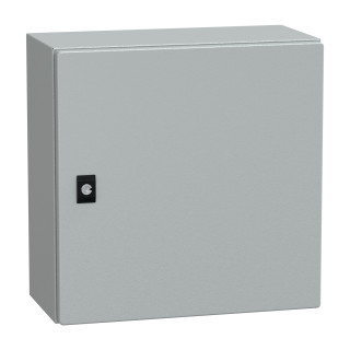 PanelSeT CRN plain door w/o mount.plate. H400xW400xD200 IP66 IK10 RAL7035.. main