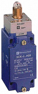 Limit switch, XCKJ, steel roller plunger reinforced, 1NC+1 NO, snap, M20, XCKJ167H29 main