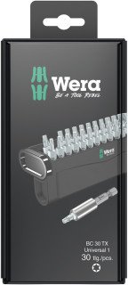 Bit-Check 30 TX Universal 1 SB, 30 предметов, 05057900001 Wera main