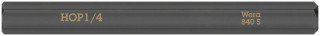 840 S Hex-Plus bits for impact screwdrivers, 1/4" x 70 mm, 05018157001 Wera main