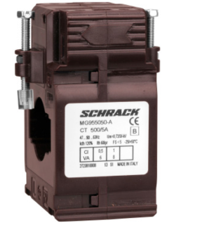 Current Transformer 500/5A 40X10 MG955050A Schrack Technik