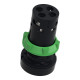 Monolithic push button, Harmony XB7, plastic,red, 22mm, spring return, unmarked, 1NC alt_view_5