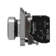 Push button, metal, Harmony XB4, flush, black, 22mm, spring return, marked DOWN ARROW, 1NO alt_view_4