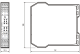 Z-D-I-O; 6 CH DI / 2 CH DO module / RS485 ModBUS RTU; din rail mounting ZDIO Seneca alt_view_2