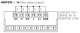 MP5W-4A taho-impulsu-ātruma regulators, 5-cip LED, 5releju izejas MP5W4A Autonics alt_view_2