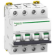 Miniature circuit breaker (MCB), Acti9 iC60N, 4P, 16A, C curve, 6000A (IEC/EN 60898-1), 10kA (IEC/EN 60947-2) main