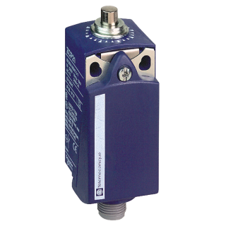 Limit switch, XCKP, metal end plunger, 1NC+1 NO, snap, M12, XCKP2110M12 main