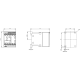 Coupling contactor, AC-3e, 7 A/3 kW/400 V, 3-pole, 24 V DC, 1 NO, screw terminal, 3RT2015-1KB41, Siemens alt_view_3