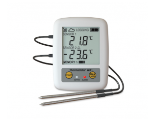 ThermaData® WiFi Thermistor TD2F LCD with two external fixed temperature sensors ETI-298111 ETI main