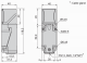 inductive proximity sensor XS7 40x40x117, PBT, Sn15 mm, 24...240VAC/DC, terminals, XS7C4A1MPP20 alt_view_2