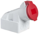 Розетка настенная, 3P+N+E, 6h, 415V, 16A, IP44, 83109 Schneider Electric alt_view_2