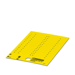 US-EMLSP (28X10) YE Markers for sticking on, screwing or riveting main