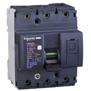 Automātslēdzis Acti9 NG125A MCB 3P C 125A, Schneider Electric, 18605 main