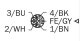 YF2L15-020UH1XLEAX PUR/5*1,50/BK/US Female connector, 16A, M12, 5-pin, straight, L-coded 2 m, 5-wire, PUR alt_view_2