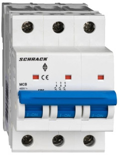 Automātslēdzis AMPARO 5kA, D 50A, 3-pole, UL1077, Schrack Teknik, AM019363UL main