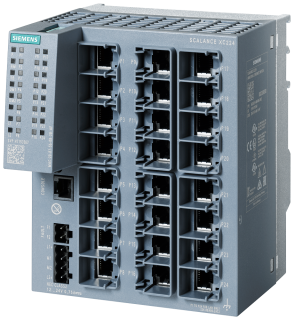 SCALANCE XC224, managed Layer 2 switch, 24x RJ45, 6GK5224-0BA00-2AC2, Siemens main