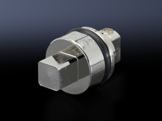 SZ Lock insert, version A, Die-cast zinc, 7 mm square, L: 27 mm, 2460000 Rittal
