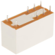 interface plug in relay, Harmony Electromechanical Relays, 8A, 2CO, without LED, without lockable test button, 24V DC alt_view_4