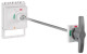 Door Coupling Rotary Handle, for MX3 for electronic release main