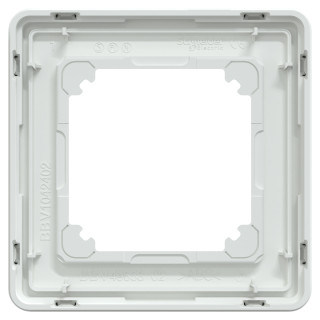 WDE002101 | 1-G Frame W Front Prim White