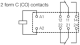 Relejs 2 C/O, 8A, 230VAC, RT, RT424730 Schrack Technik alt_view_5