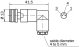 Connector DOS-0803-W, 3 PIN, female angled, 3A, 60V, 3…5mm, M8, IP67, 7902078 Sick alt_view_2