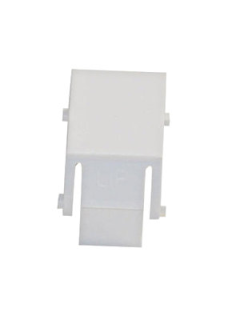 TOOLLESS LINE Blindcover for unused Patchpanel-Ports RAL9010, HSEMRZ01WF Schrack Technik