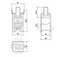 Accessory, busbar system, terminal Cu/Al 95...300 mm2, 8US1941-2AA02, Siemens alt_view_2