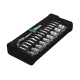 8100 SA 7 Zyklop Metal Ratchet Set with push-through square, 1/4" drive, metric, 28 pieces, 05004017001 Wera alt_view_9