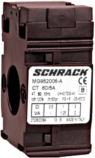 Current transformer D21mm, 60/5A, MG952006-A Schrack Technik
