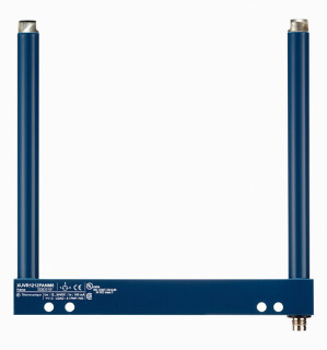 Photoelectric sensor, XUV, fork, 120X120mm, 12...24 VDC, M8, XUVR1212PANM8