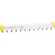 Acti9 - comb busbar - 3L+N - 18 mm pitch - 12 modules - 100 A main