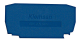 End plate for spring clamp terminal YBK 4 blue main