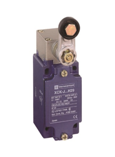 Конечный выключатель, XCKJ, thermoplastic roller lever, 1NC+1 NO, snap action, M20, XCKJ10511H29